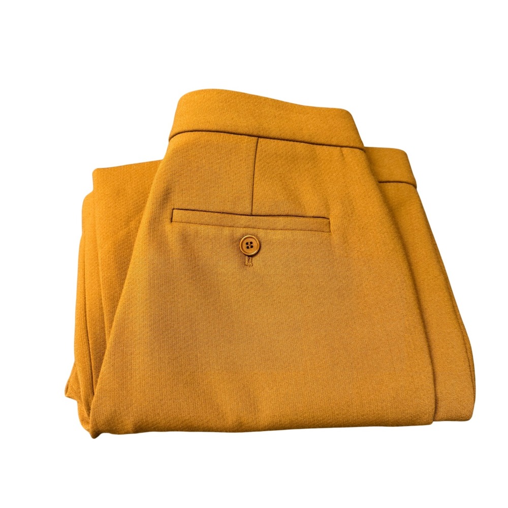Theory Pants Womens 4 (30x26 ACTUAL) Erstina Pioneer Camel Brown Cropped Trouser